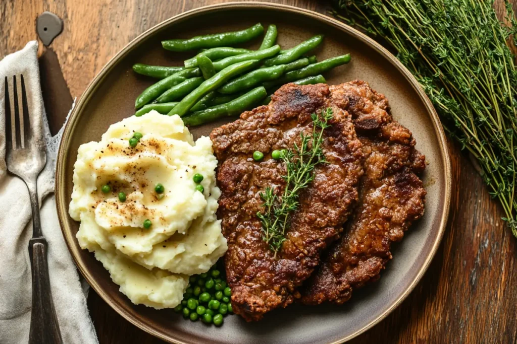 Southern Style Fried Venison Cube Steak