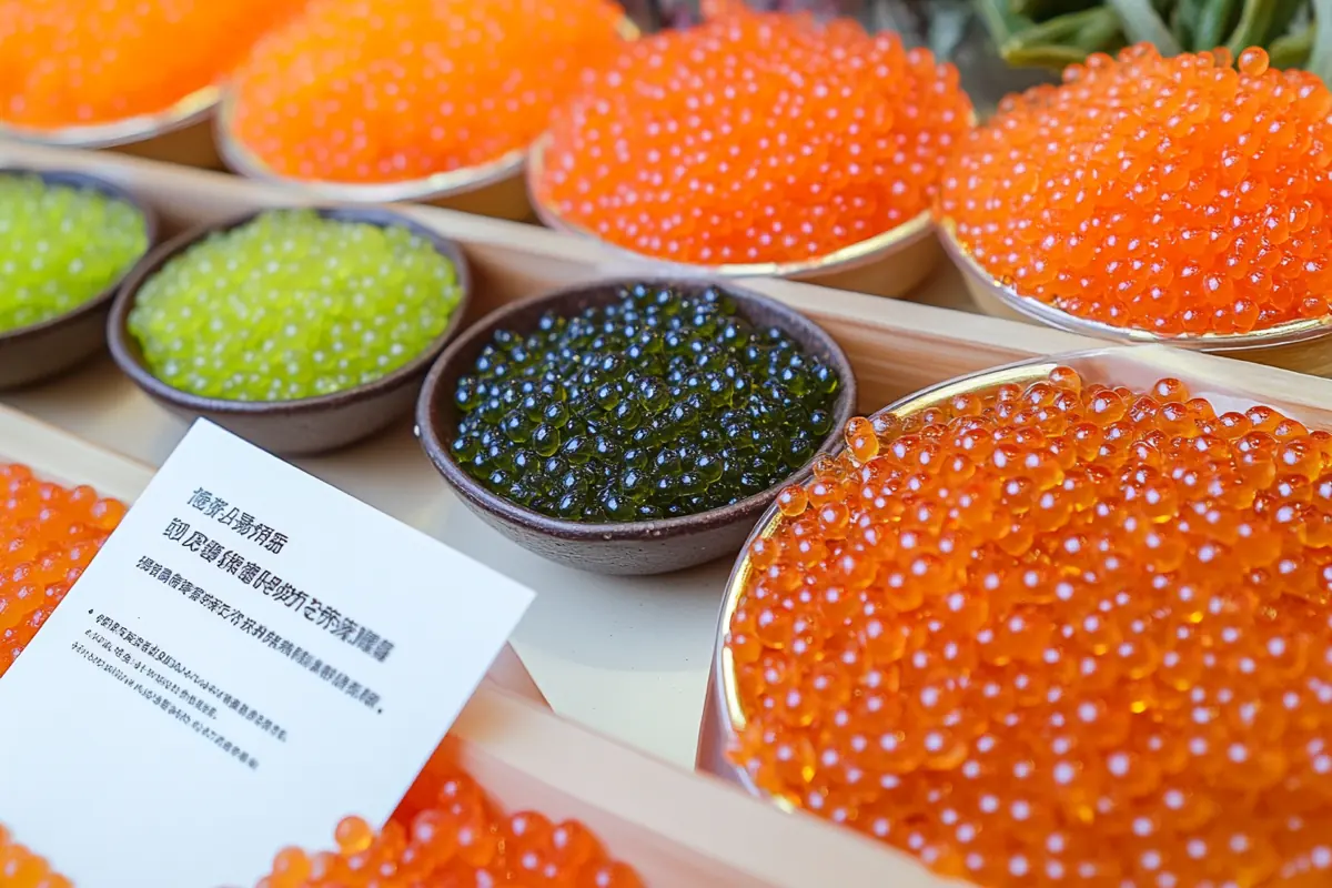 Comparison of Fish Roe Varieties